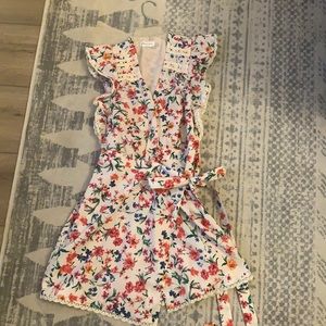 Lovers and friends floral wrap dress